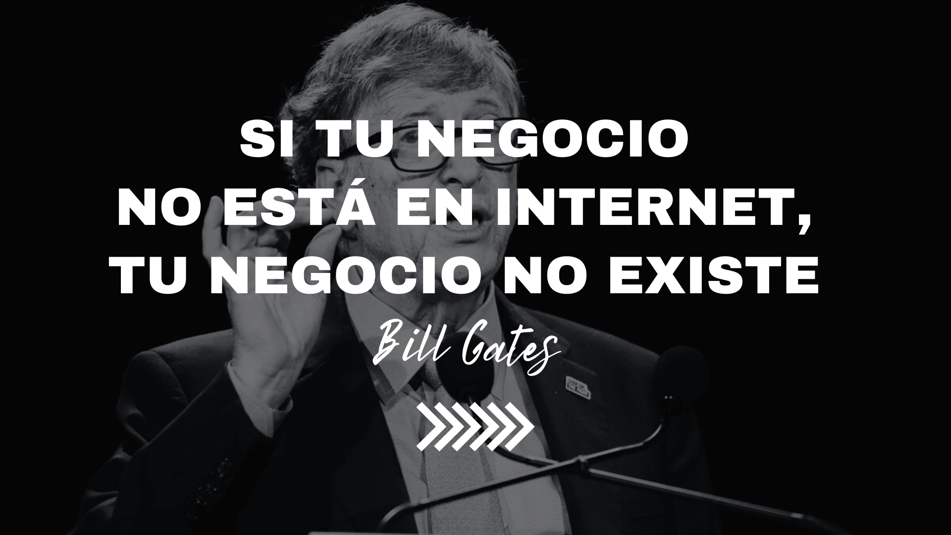 Si tu negocio no está en internet, tu negocio no existe